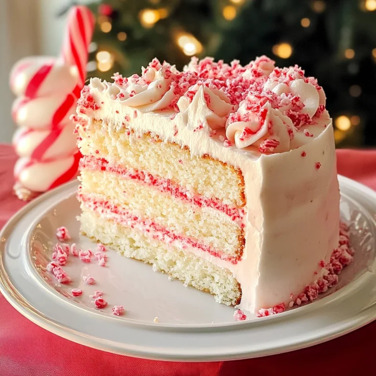 Holiday Peppermint Cake