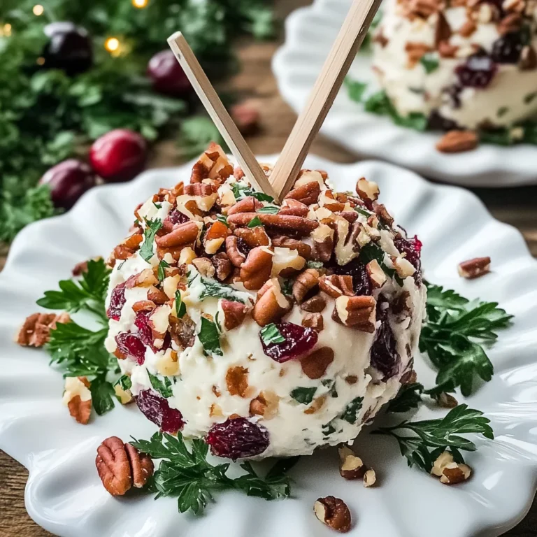 Juicy Christmas Cheese Ball