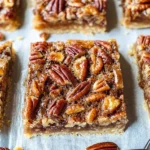 Lazy Girl Pecan Pie Bars