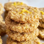 Lemon Oatmeal No-Bake Cookies