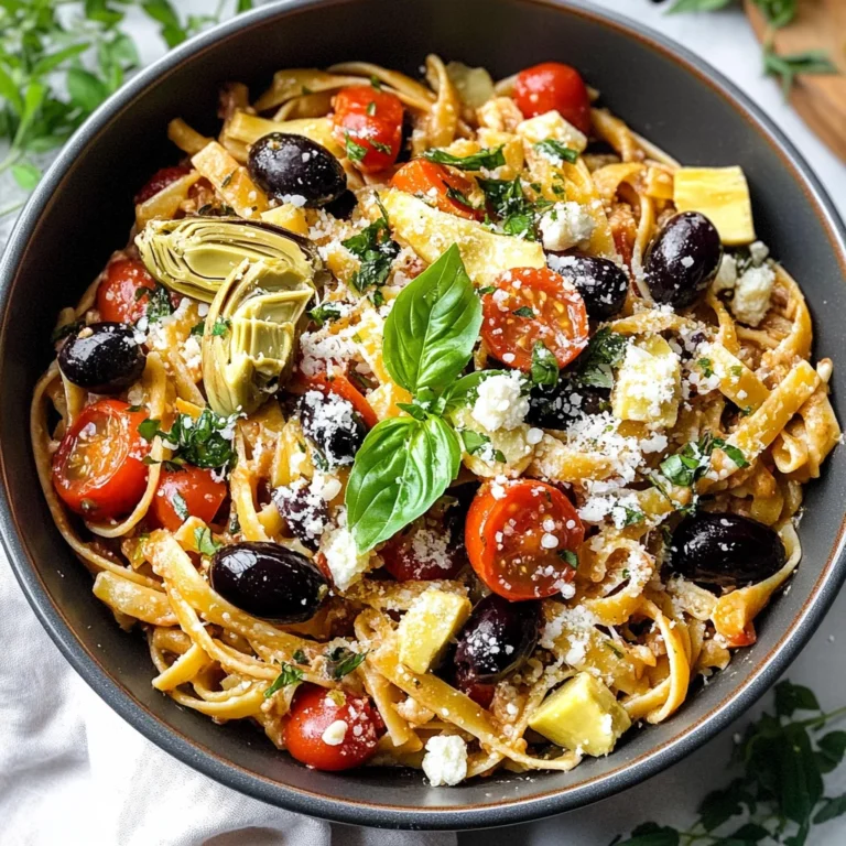 Mediterranean One Pot Pasta