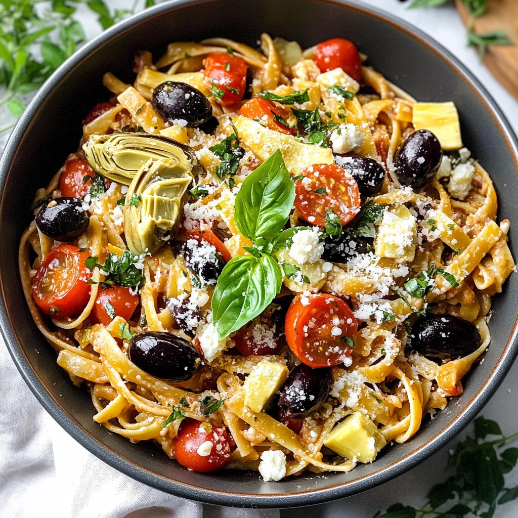 Mediterranean One Pot Pasta