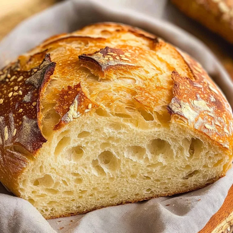 No Knead Italian Artisan Bread