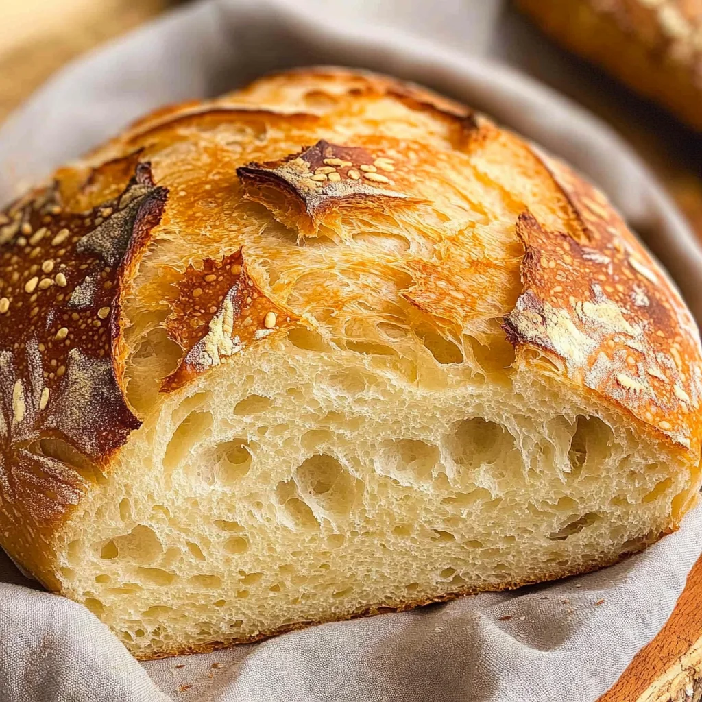 No Knead Italian Artisan Bread