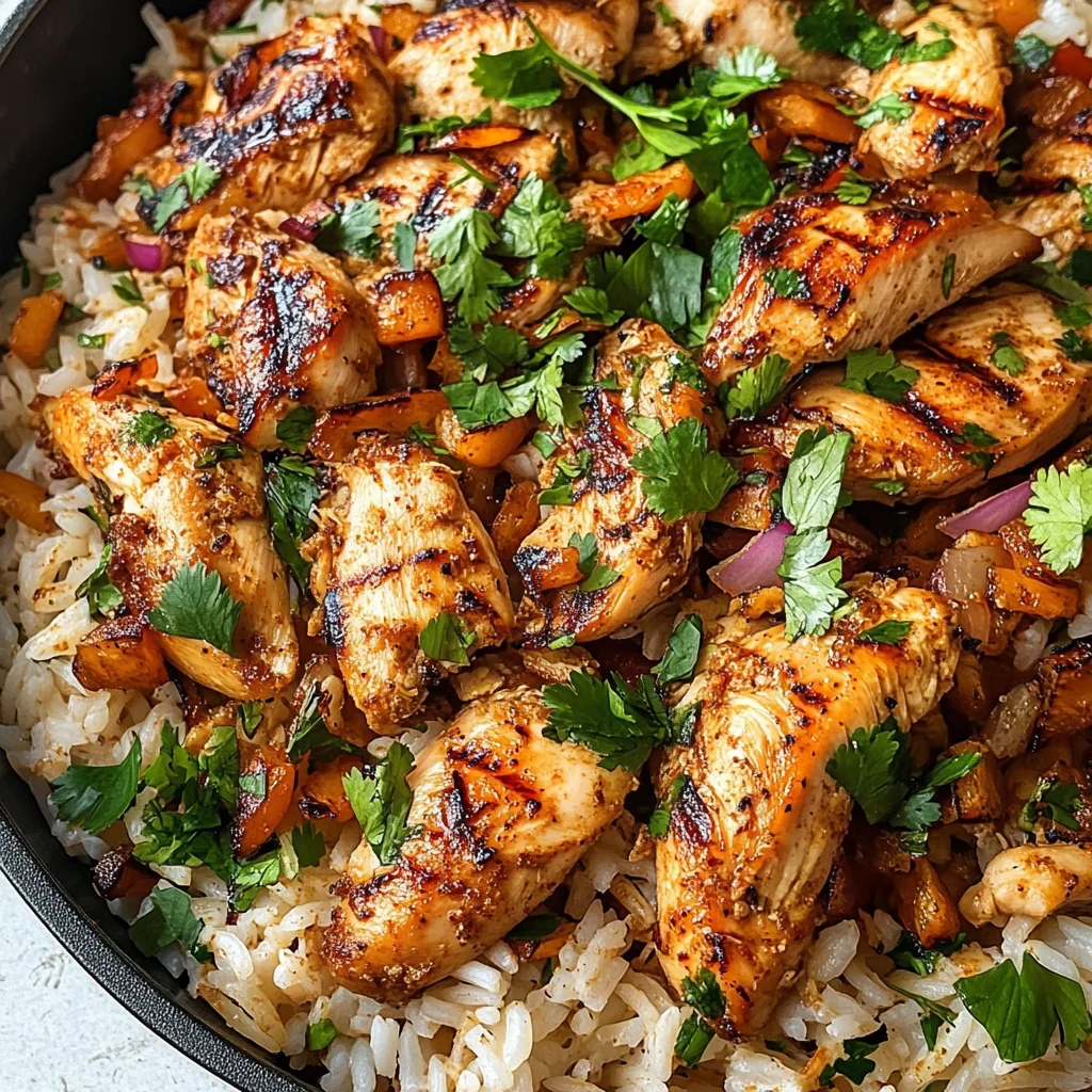 One Pot Shawarma Chicken and Rice