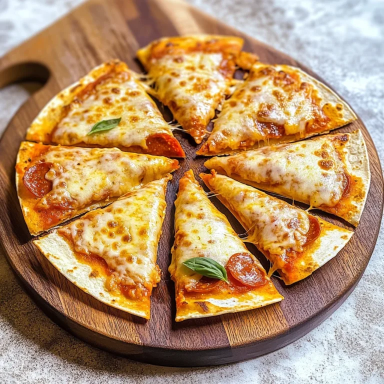 Pizza Quesadillas