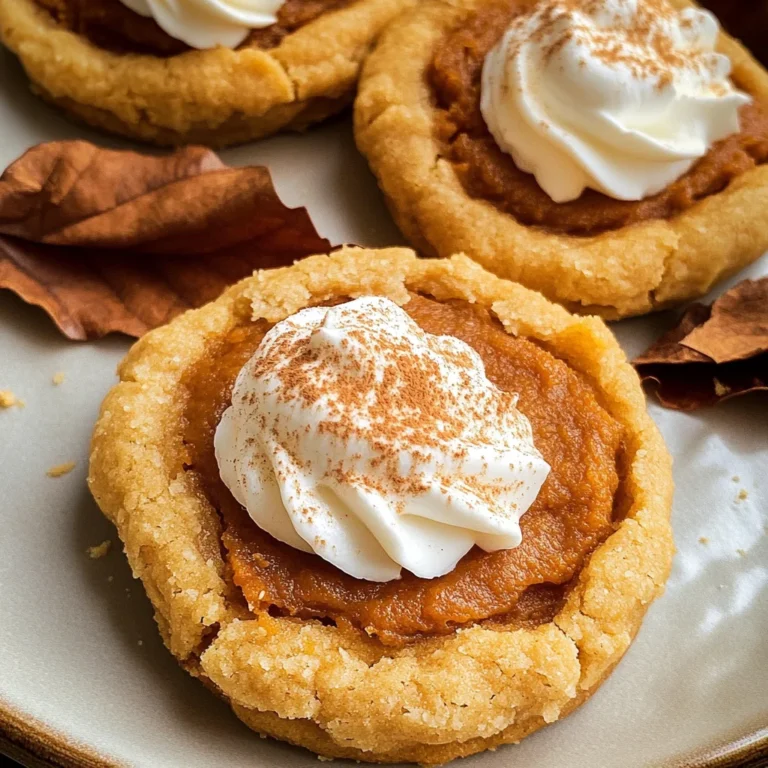 Pumpkin Pie Cookies Recipe