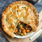 Roasted Autumn Vegetable Pot Pies