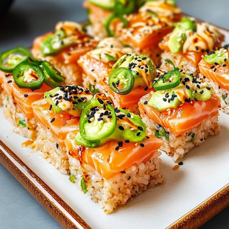 Salmon Crispy Rice