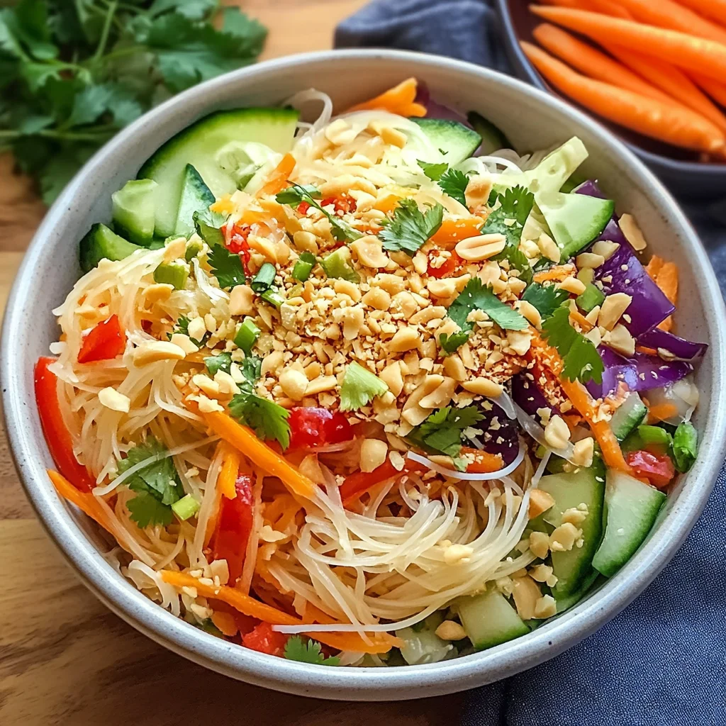 Spring Roll Salad with Spicy Ginger Dressing: An Incredible Ultimate Recipe
