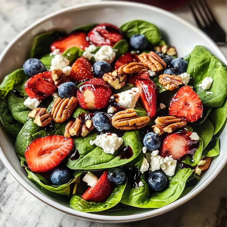 Strawberry Spinach Salad Recipe
