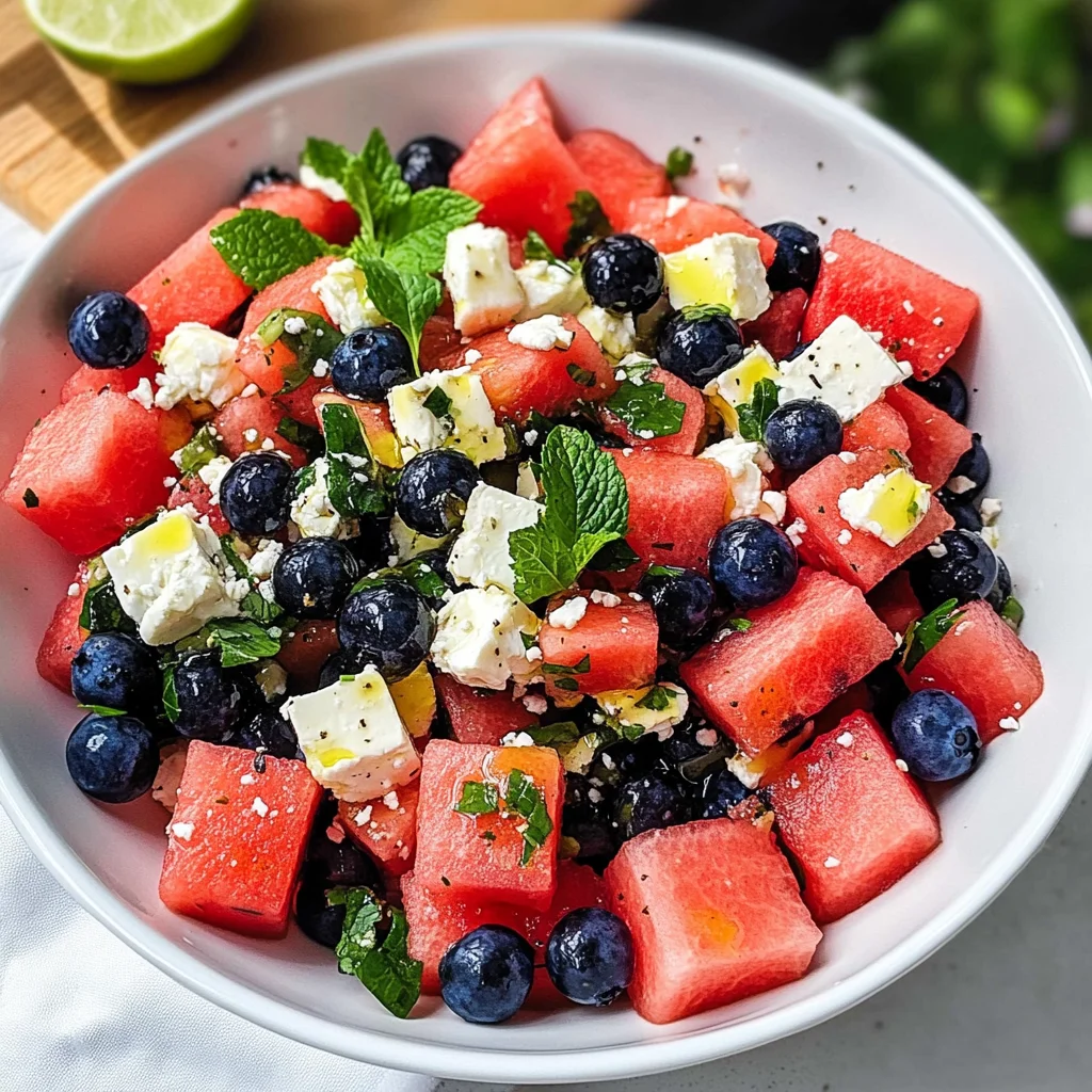 Watermelon Feta Salad