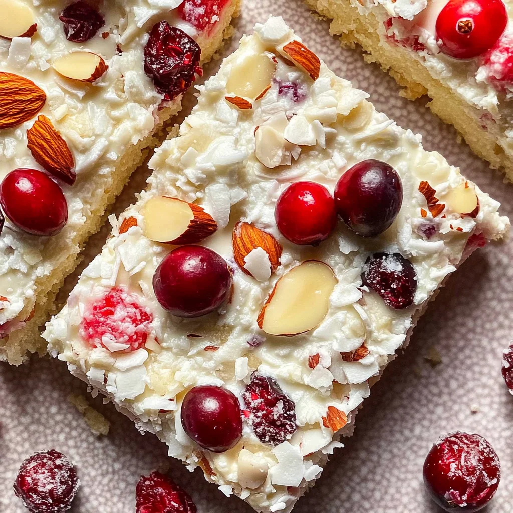 White Christmas Slice