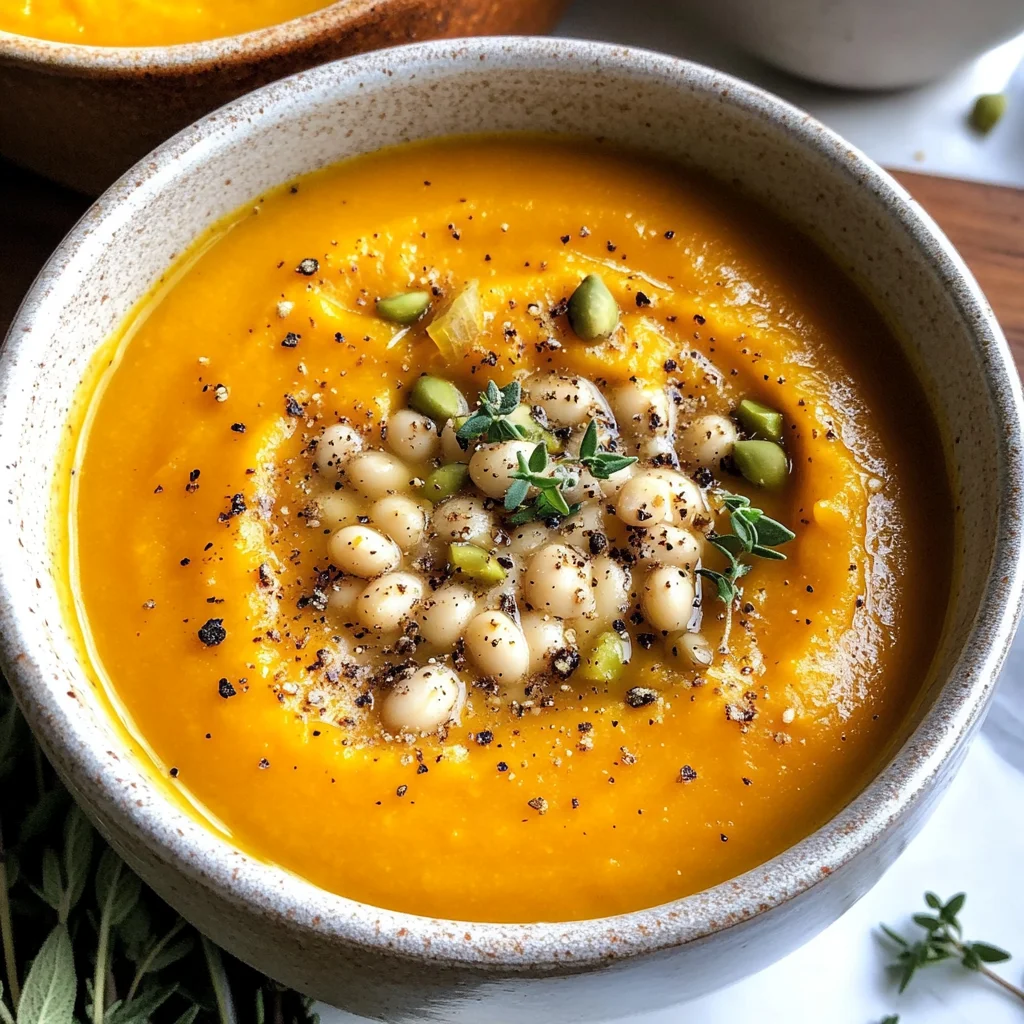 protein-packed butternut squash soup
