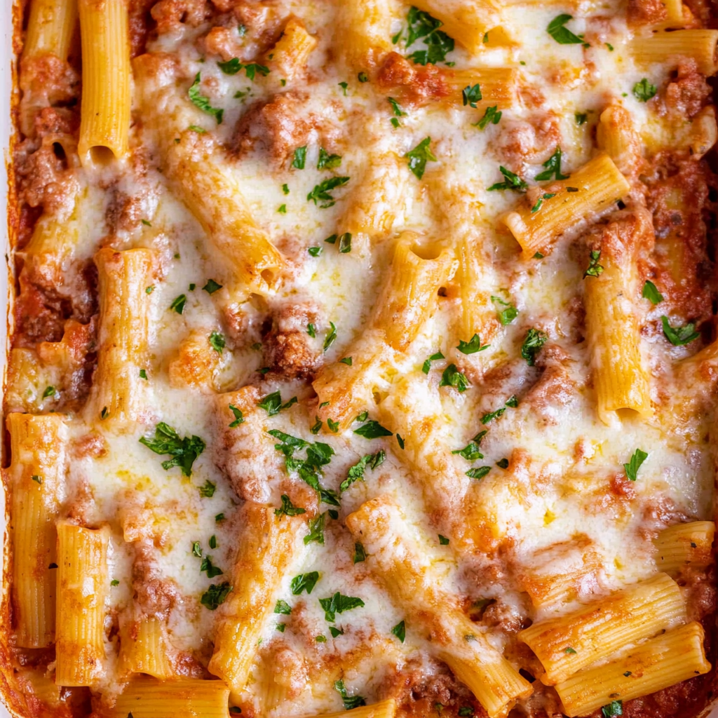 Baked Rigatoni Recipe