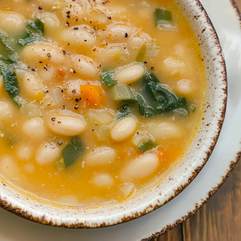 THE BEST WHITE BEAN SOUP