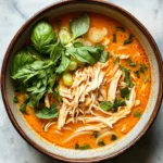 Easy Thai Chicken Curry Soup