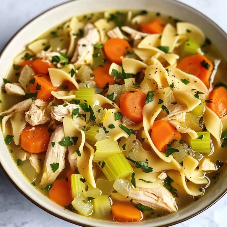 Slow Cooker Chicken Noodle Soup
