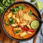 Thai Red Curry Noodle Soup
