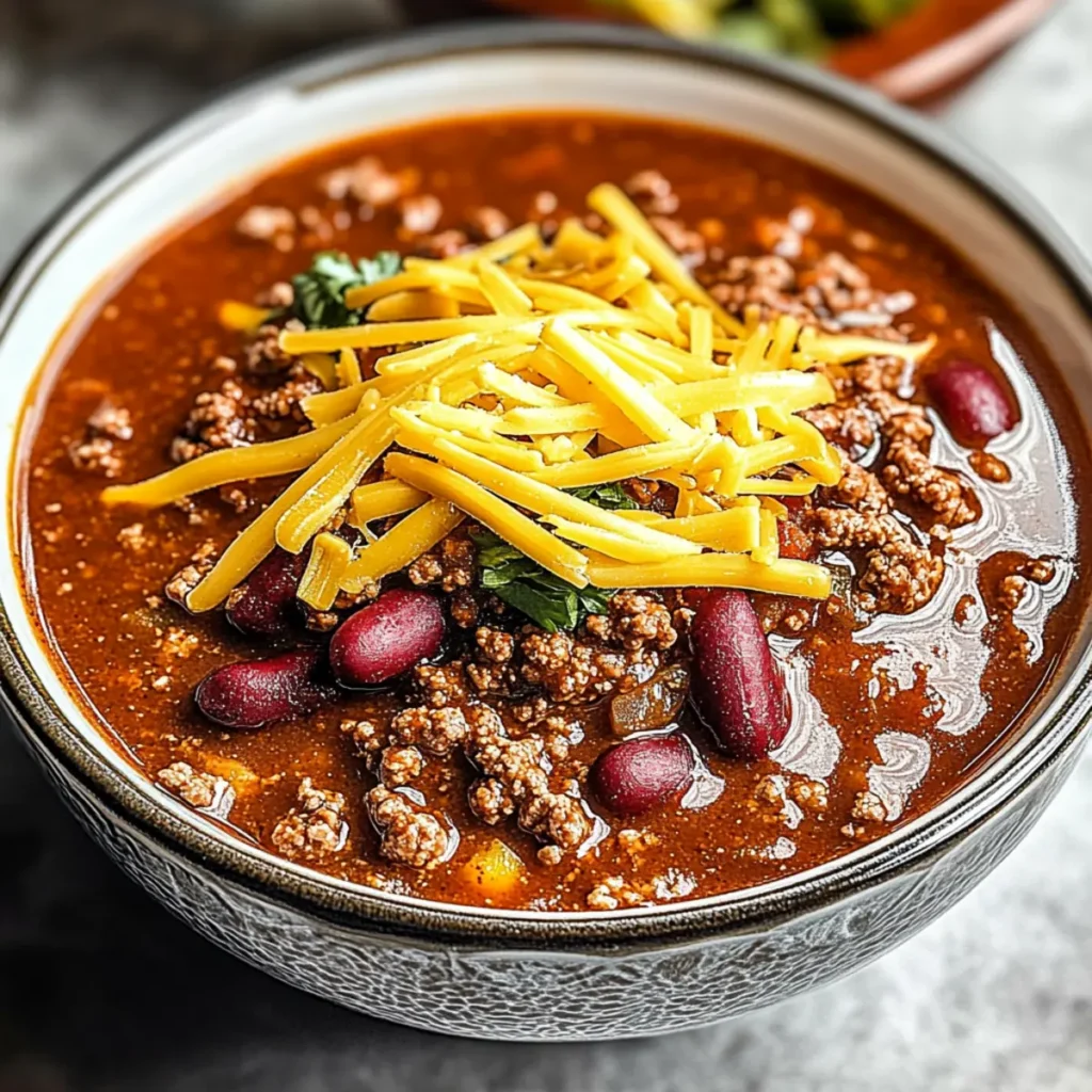 Homestyle Classic Chili