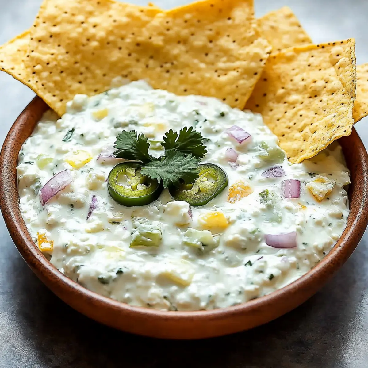 Cottage Cheese Jalapeño Dip