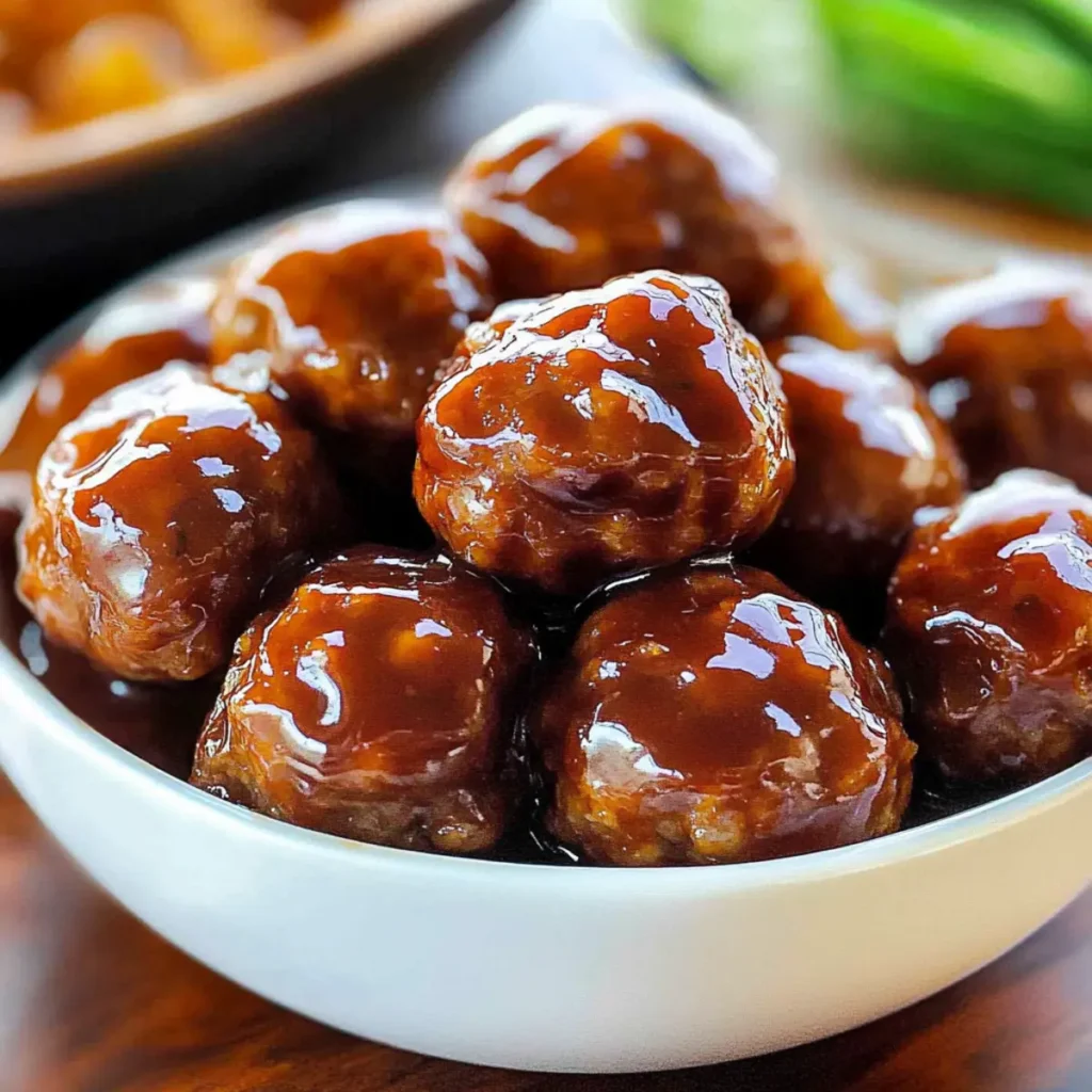 Sweet and Tangy Meatballs