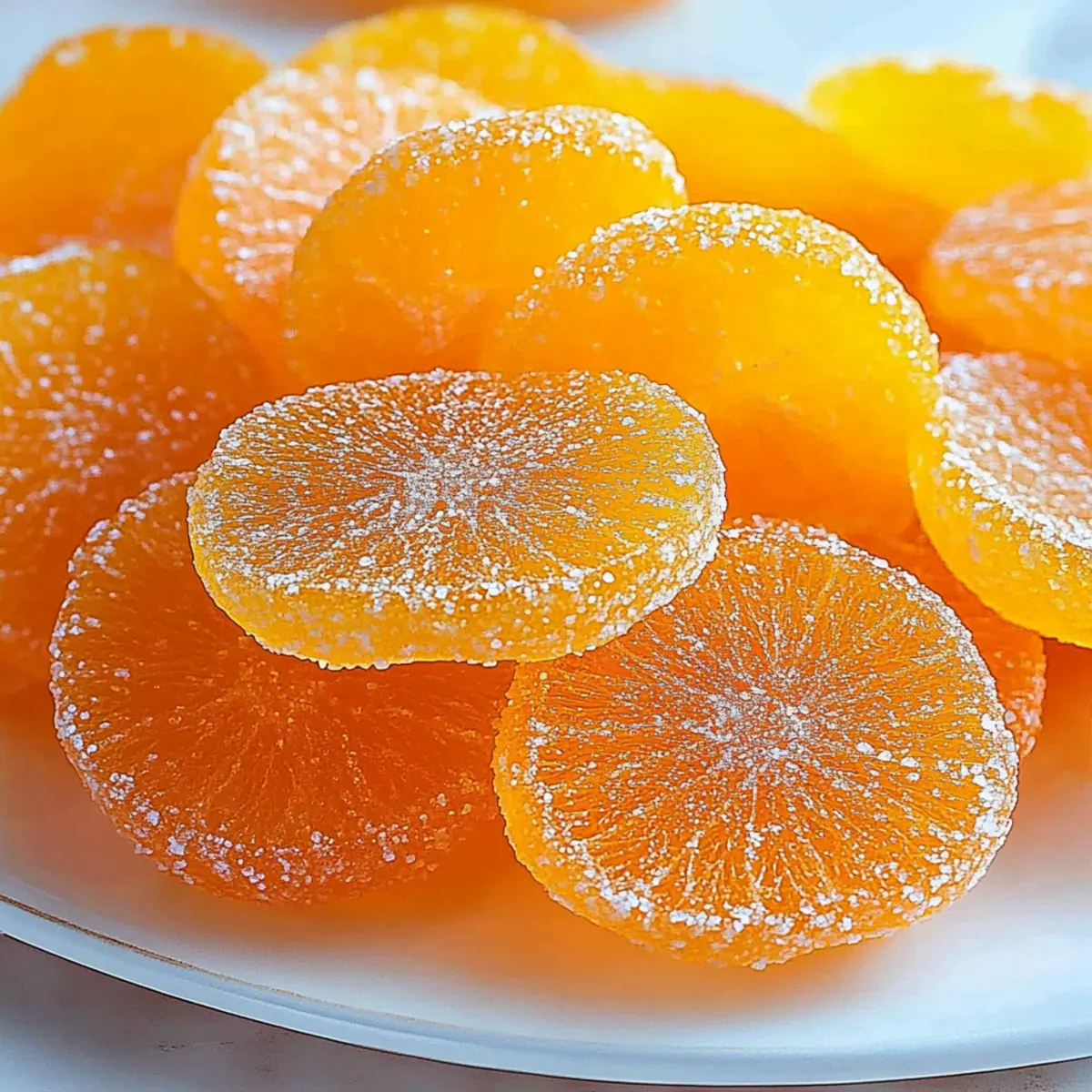 Homemade Orange Candy