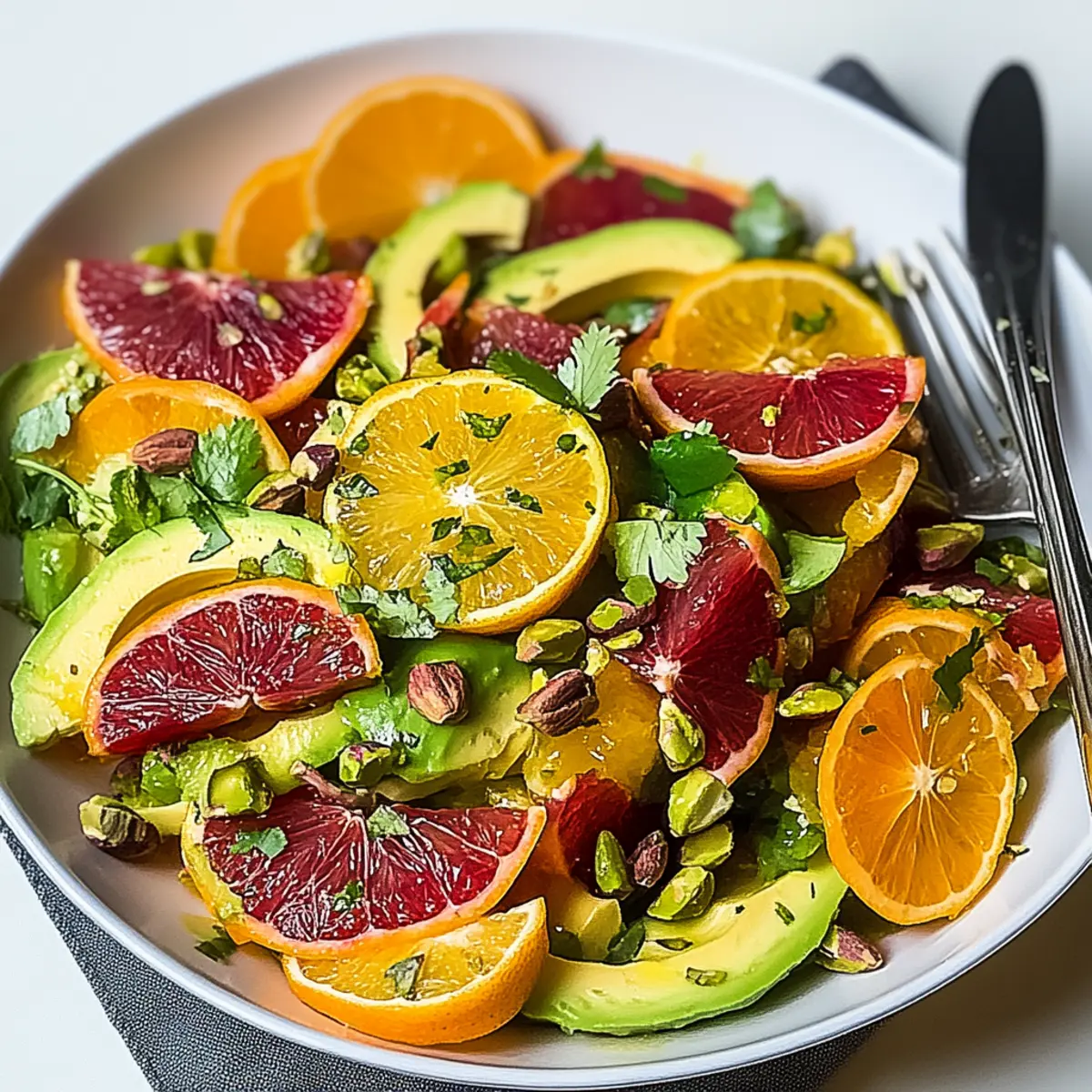 Citrus Avocado Salad with Pistachios