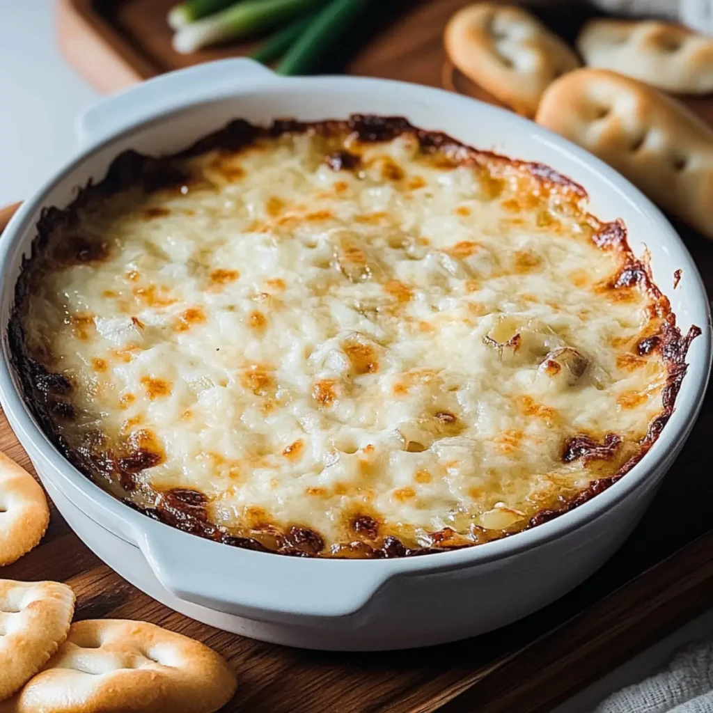 Double Cheese Onion Dip