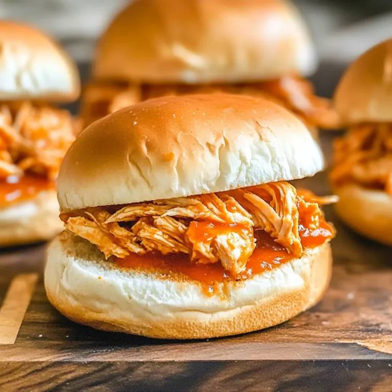 Buffalo Chicken Sliders