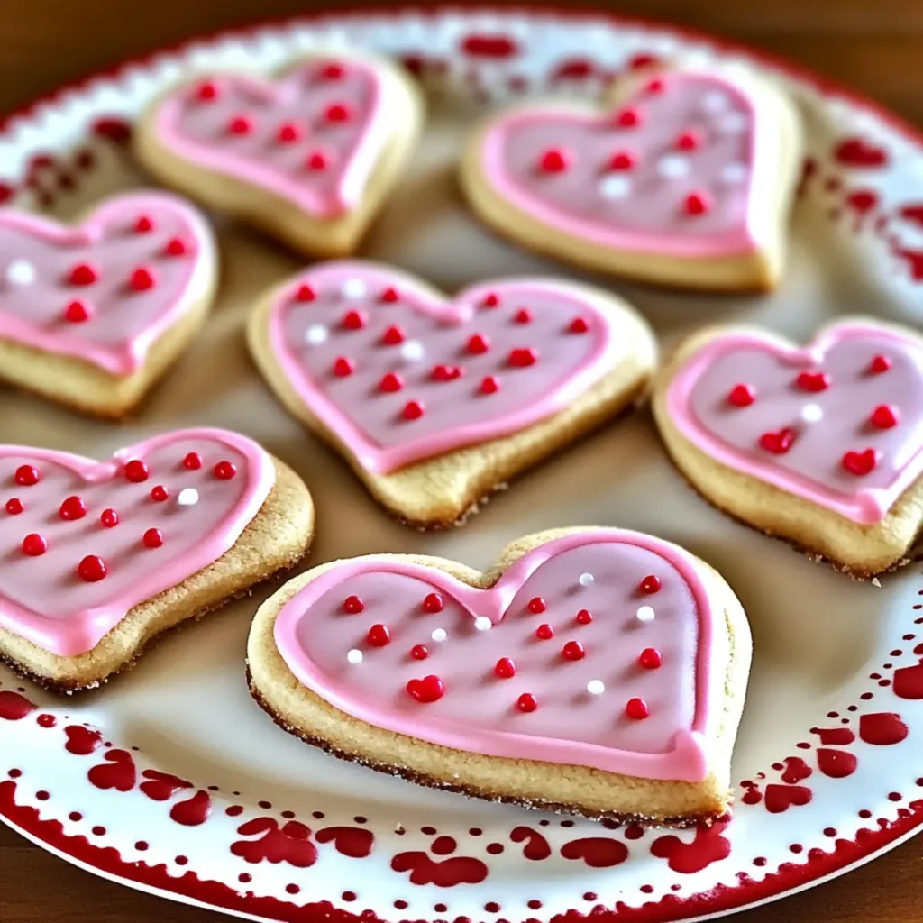 Valentine Sugar Cookies