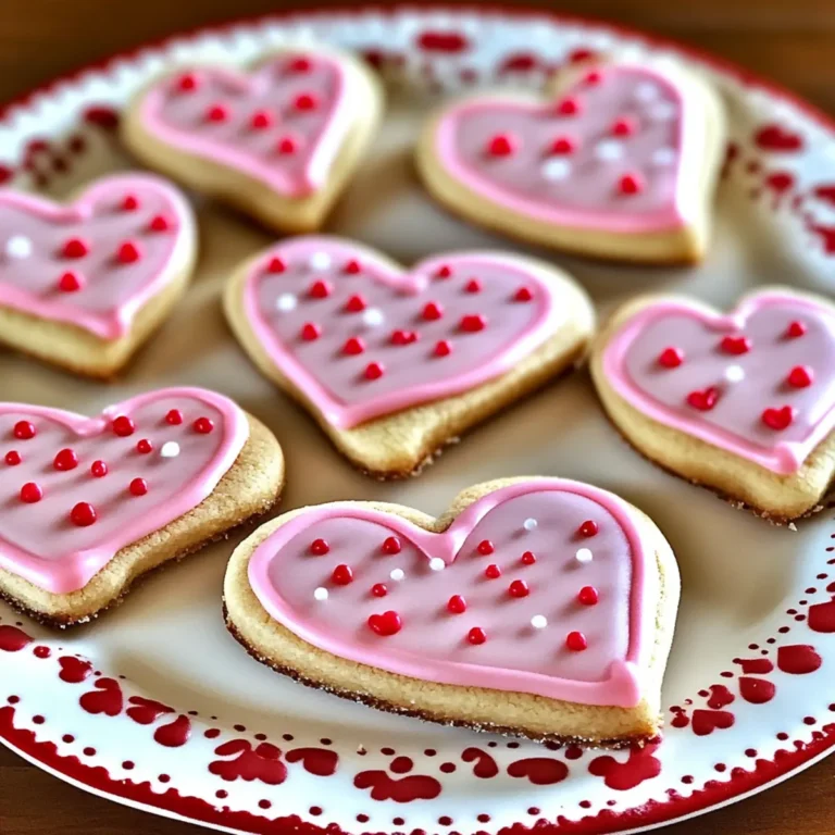 Valentine Sugar Cookies