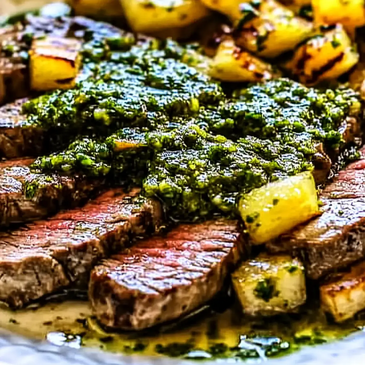 Brazilian Steak with Chimichurri