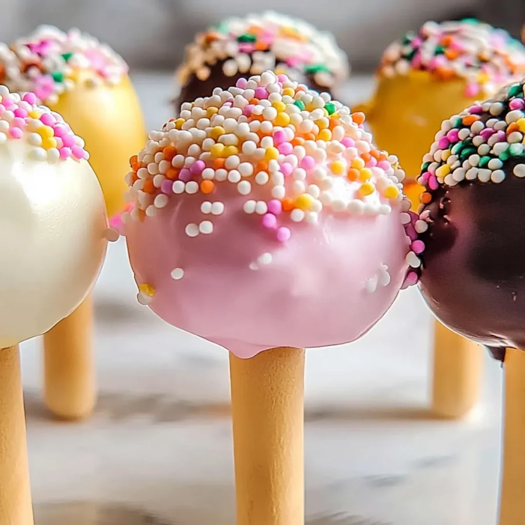 Ice Cream Style Cake Pops