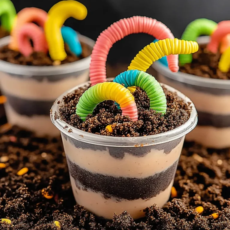 Worms and Dirt Cake Pops