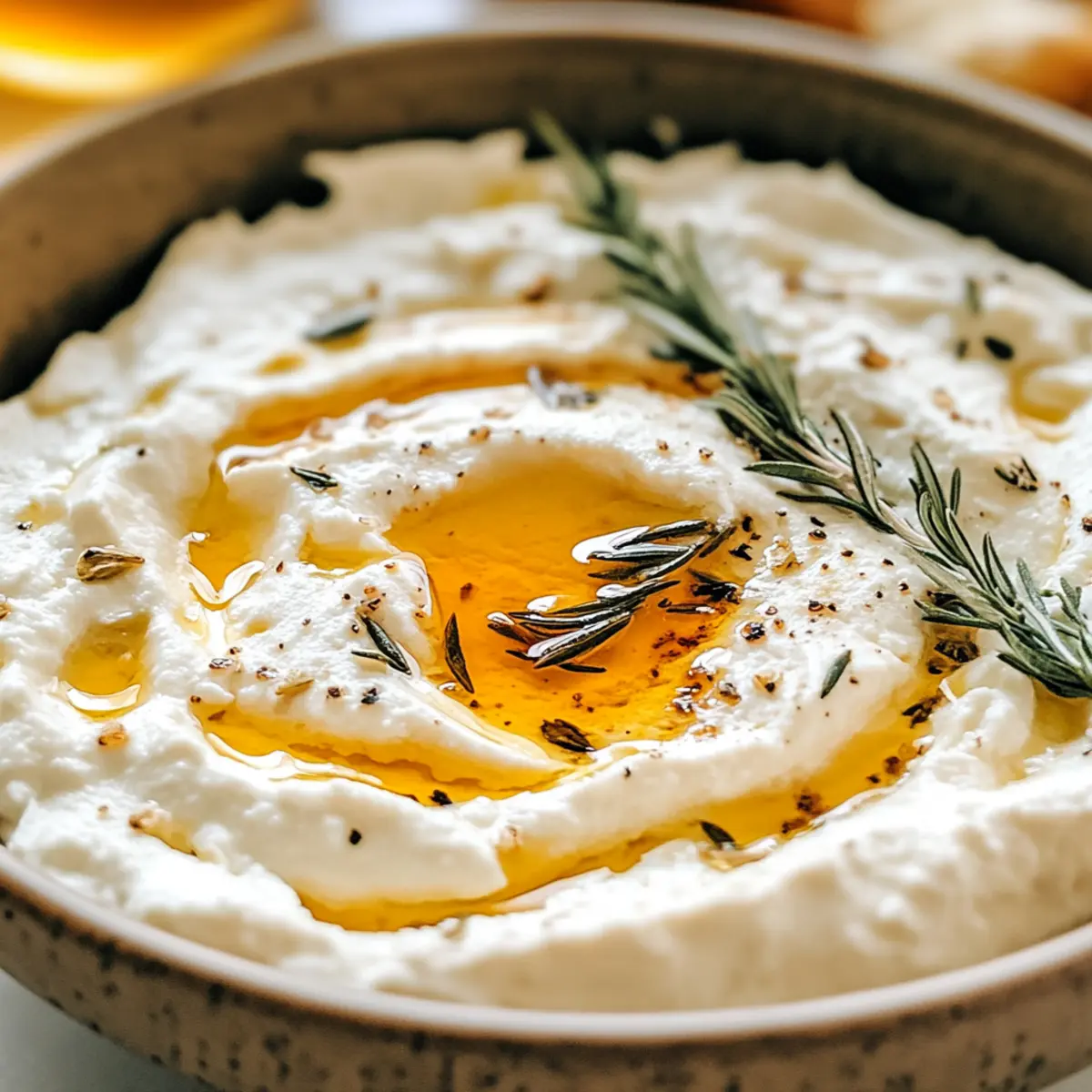 Ricotta Dip with Hot Honey