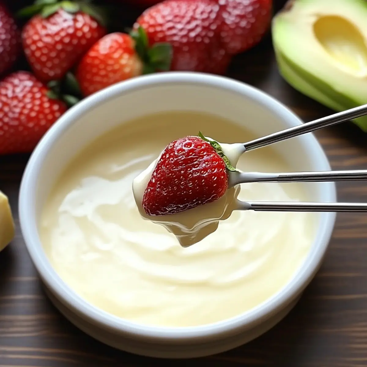 White Chocolate Fondue