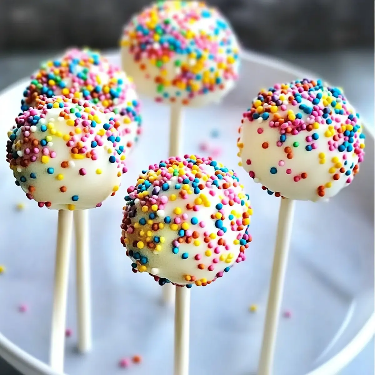 Birthday Cake Pops