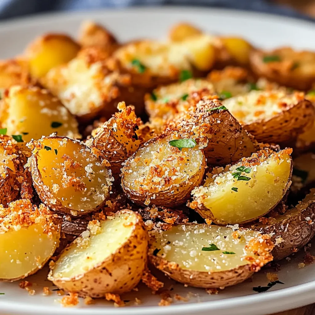 Crispy Parmesan Roast Potatoes