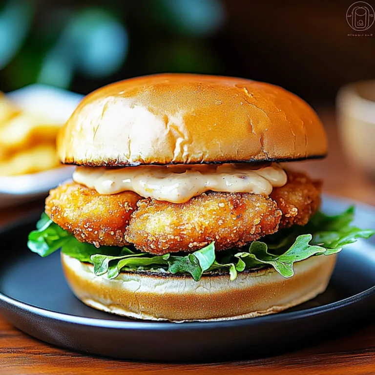 Crispy Fried Shrimp Burger
