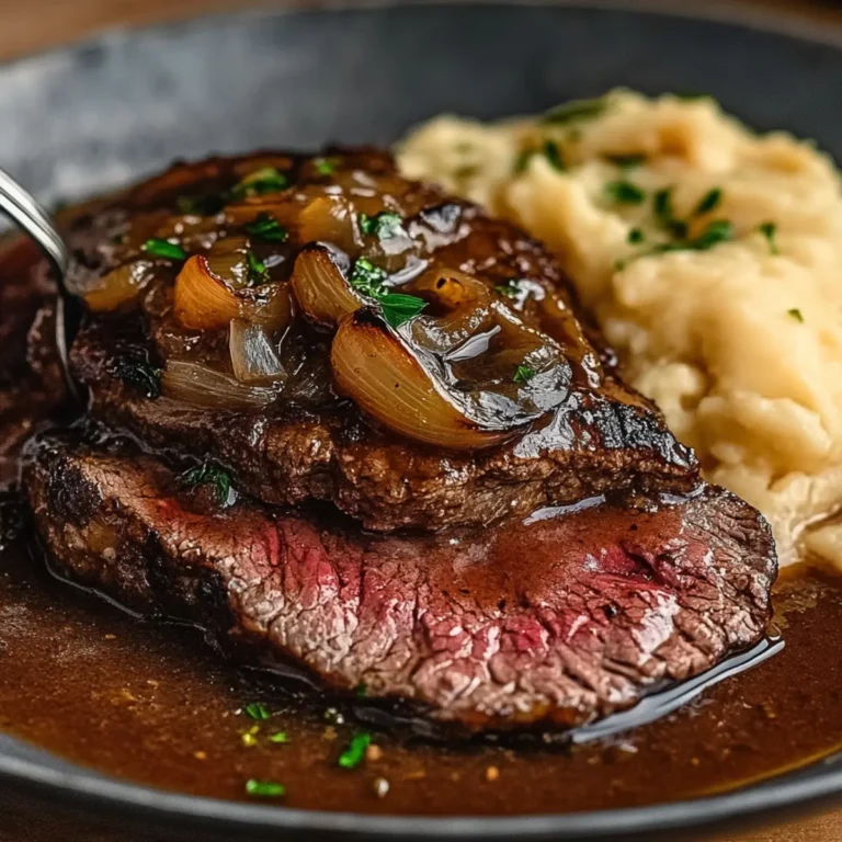 Smothered Round Steak