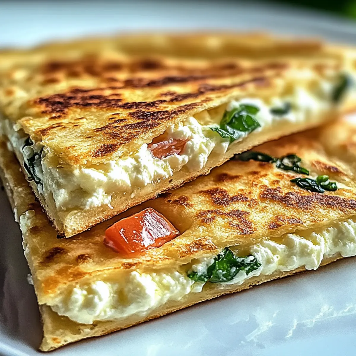 Cottage Cheese Flatbread