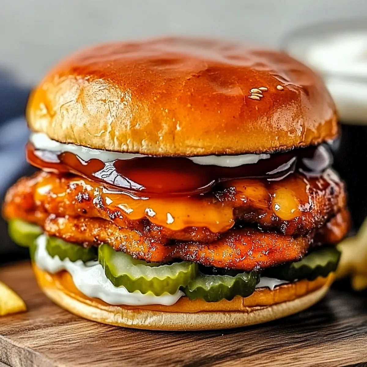 Hot Honey Chicken Burger