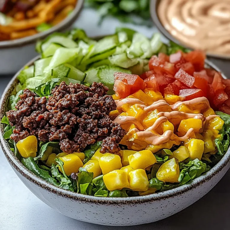 Burger Bowls