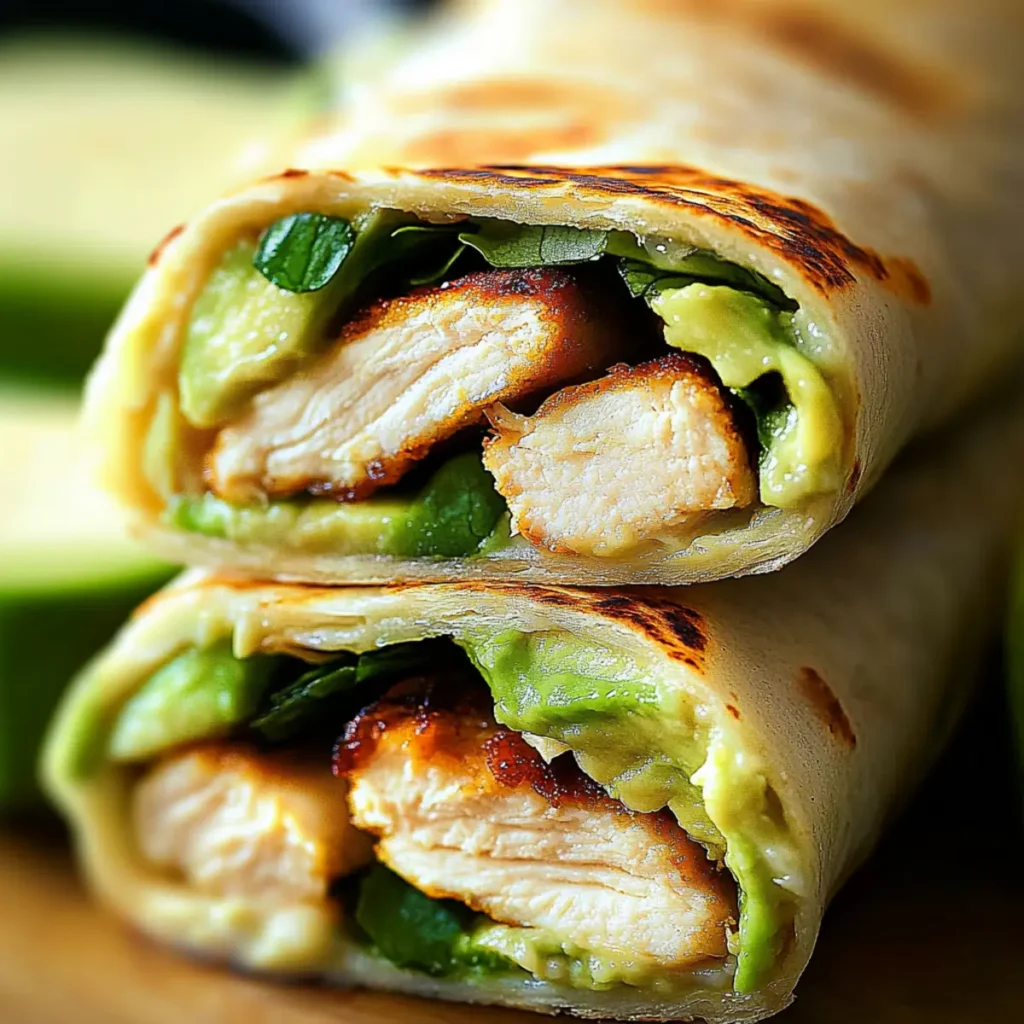 Chicken Avocado Wrap
