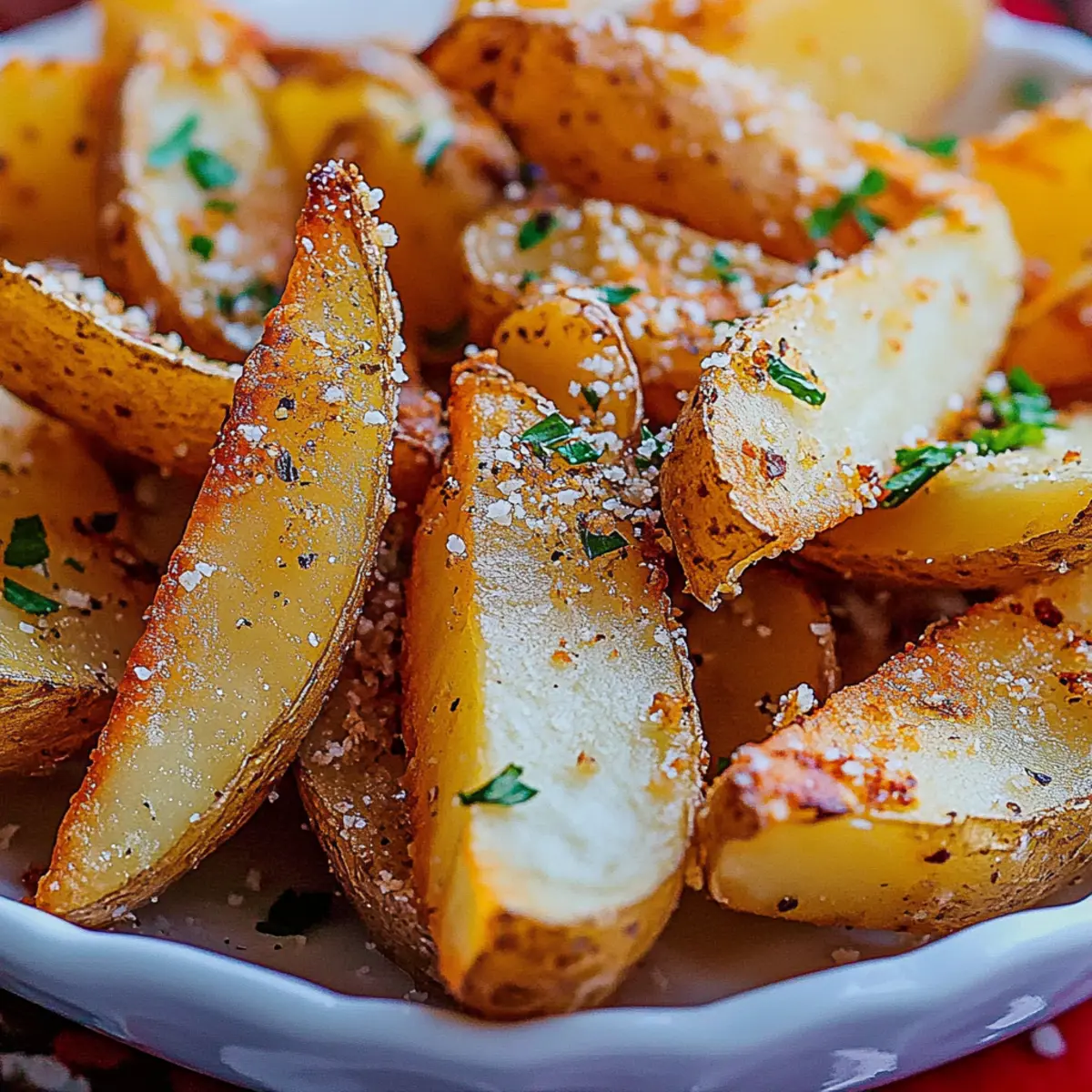 Crispy Potato Wedges