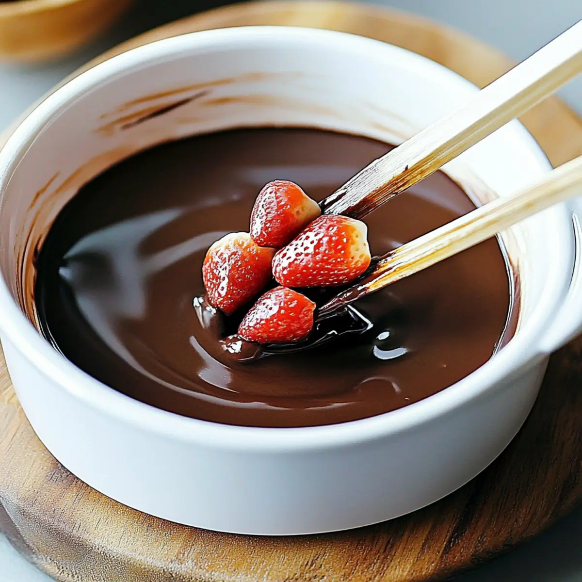 Simple Chocolate Fondue