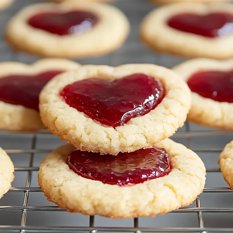 Heart Jam Cookies