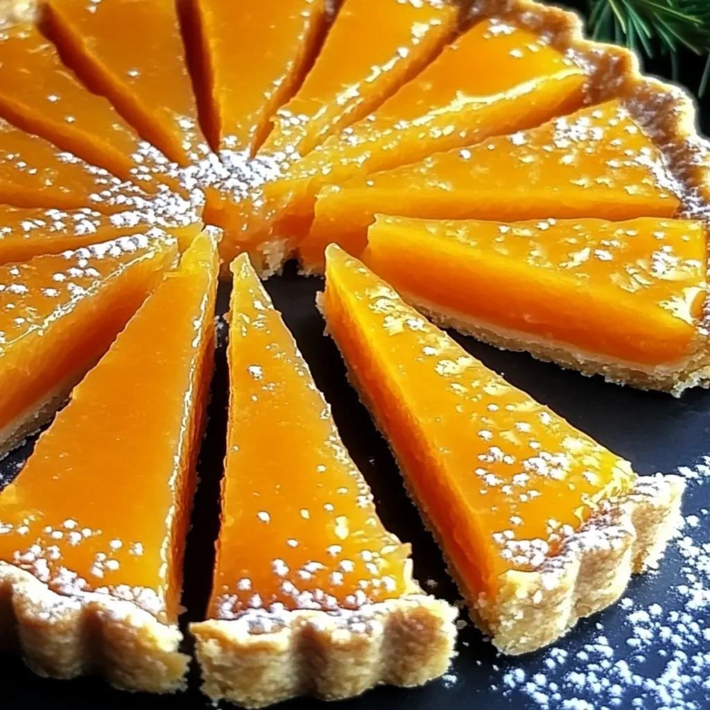 Mouthwatering Orange Tart