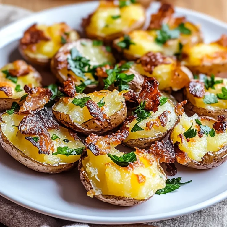 Crispy Smashed Potatoes